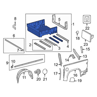 Toyota OE - Rear Truck Bed Assembly