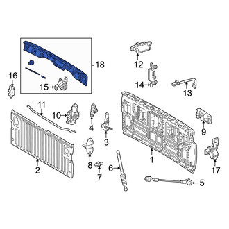Toyota OE - Rear Spoiler