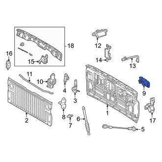 Toyota OE - Rear Tailgate Handle