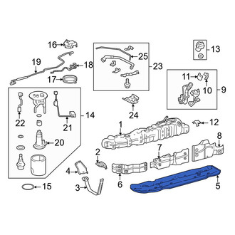 Toyota OE - Fuel Tank Skid Plate