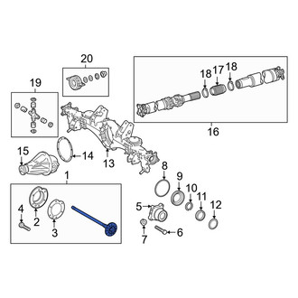 Toyota OE - Rear Drive Axle Shaft