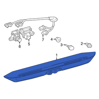 Toyota OE - Rear Center High Mount Stop Light