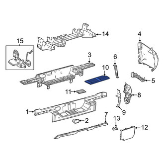Toyota OE - Rear Left Outer Bumper Step Pad