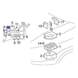 Toyota OE - Headlight Relay