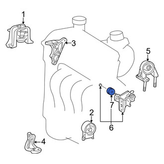Toyota OE - Engine Mount Isolator