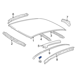 Toyota OE - Roof Drip Molding Clip