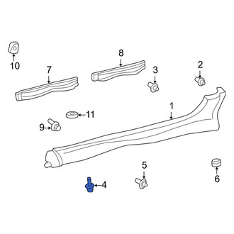 Toyota OE - Wheel Arch Molding Screw