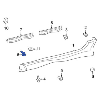 Toyota OE - Wheel Arch Molding Screw