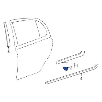 Toyota OE - Grille Grommet