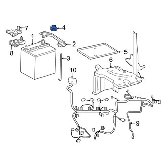 Toyota OE - Battery Hold Down Nut