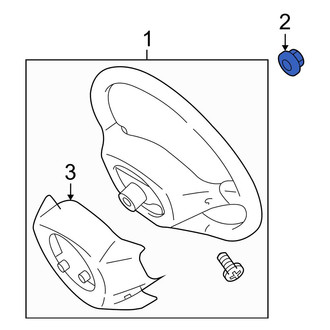 Toyota OE - Steering Wheel Nut