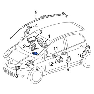 Toyota OE - Front Right Air Bag Seat Sensor Mat