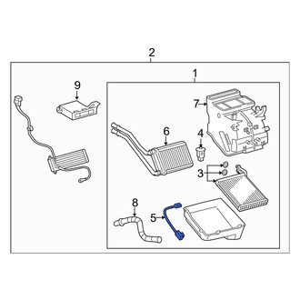 Toyota OE - A/C Evaporator Temperature Sensor