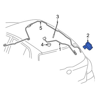 Toyota OE - Antenna Cable Clip