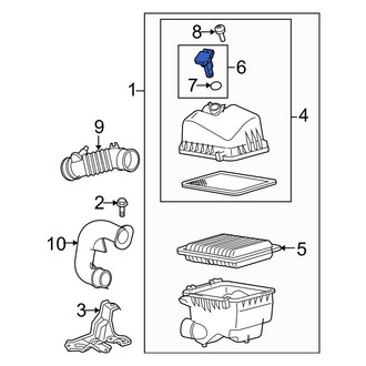 Toyota OE - Mass Air Flow Sensor