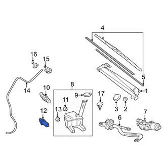 Toyota OE - Washer Fluid Level Sensor