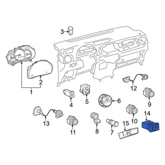 Toyota OE - Audio Auxiliary Jack
