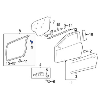 Toyota OE - Cowl Panel Clip
