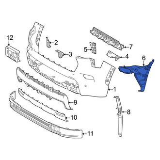 Toyota OE - Front Left Brake Air Duct