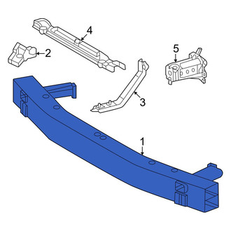 Toyota OE - Front Bumper Impact Bar