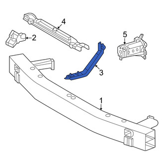 Toyota OE - Front Outer Bumper Cover Bracket