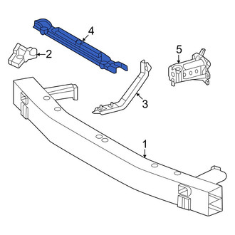 Toyota OE - Front Center Bumper Cover Bracket
