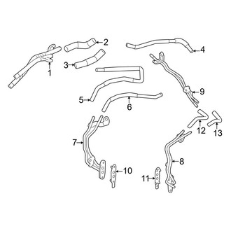 Toyota OE - Cooling - Intercooler (Tubes and Hoses)