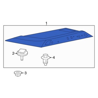 Toyota OE - Front Left Hood Scoop