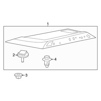 Toyota OE - Hood - Exterior Trim