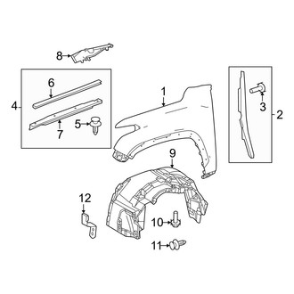 Toyota OE - Fender & Components