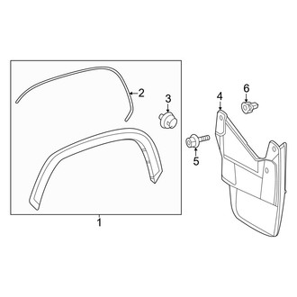 Toyota OE - Fender - Exterior Trim