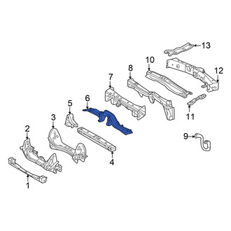 Toyota OE - Center Front Frame Crossmember