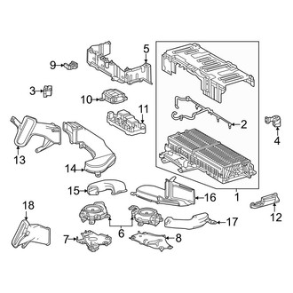 Toyota OE - Electrical - Battery (High Voltage Battery)