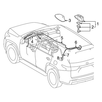Toyota OE - Electrical - Antenna