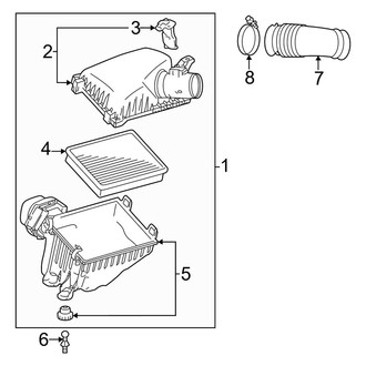 Toyota OE - Engine - Air Intake