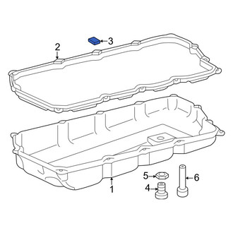 Toyota OE - Transmission Oil Pan Magnet