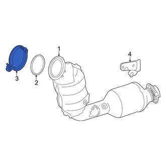 Toyota OE - Catalytic Converter Clamp