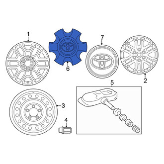 Toyota OE - Wheel Cap