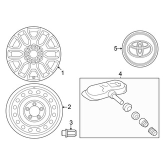 Toyota OE - Wheels (20")