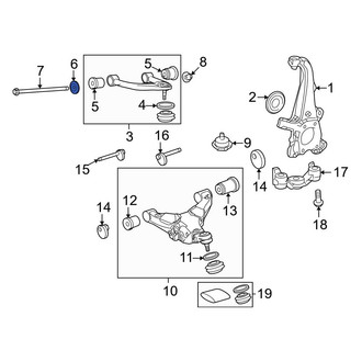 Toyota OE - Upper Suspension Control Arm Washer