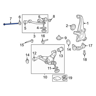 Toyota OE - Front Upper Suspension Control Arm Bolt
