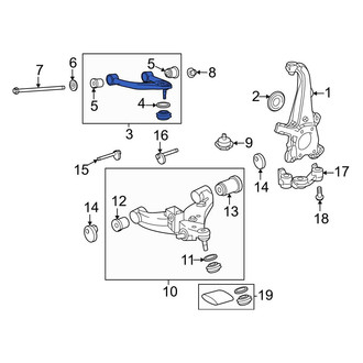 Toyota OE - Front Right Upper Suspension Control Arm