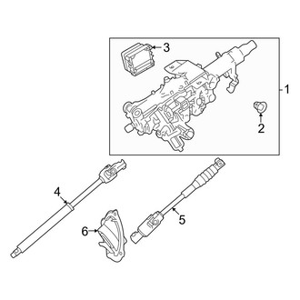 Toyota OE - Steering Column Assembly (Power Tilt & Telescopic), (1794 Edition / Capstone / Platinum)