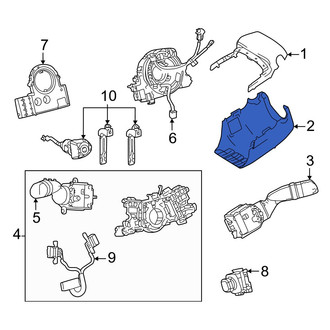 Toyota OE - Lower Steering Column Cover