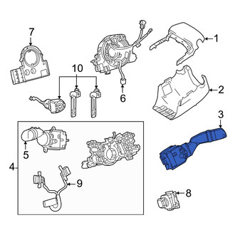 Toyota OE - Wiper Switch