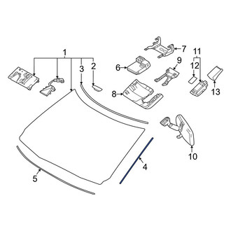 Toyota OE - Windshield Seal