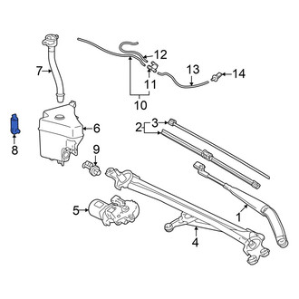 Toyota OE - Windshield Washer Pump
