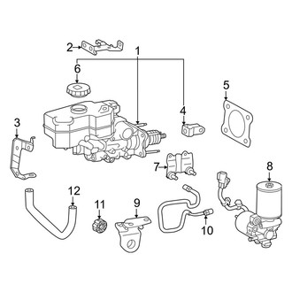 Toyota OE - Cowl - Components on Dash Panel