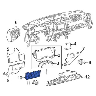 Toyota OE - Left Instrument Panel Bezel