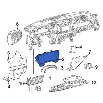 Toyota OE - Instrument Cluster Bezel